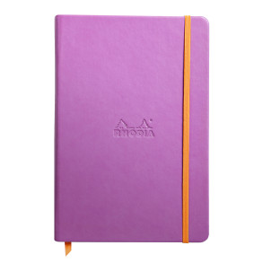 Rhodia Hardcover Notebook - A5 - Lilac - Lined